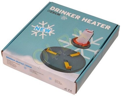 Drinkbakverwarmer 25 cm