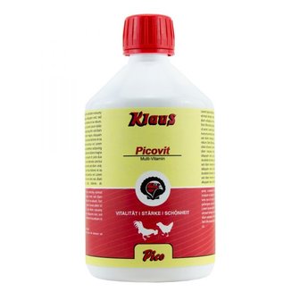 Klaus 7898 PicoVit mulitvitamine voor hoenders en kippen 500 ml