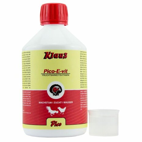 Klaus 7955 Pico-E-Vitamine pluimvee en siervogels 500 ml 